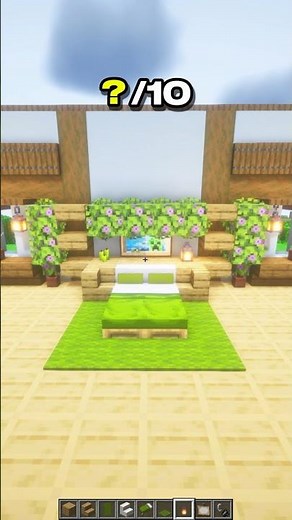 How to Make a Nature Bed in Minecraft 🌿 | CupSapling