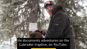 Travel a trapline in Labrador with a man who wants to share his culture with the world. Full video: www.cbc.ca/1.4083822 | CBC Newfoundland and Labrador