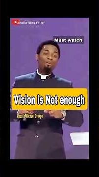 Why You Need Vision AND Strategy to Succeed | Apostle Michael Orokpo.