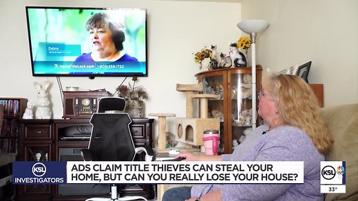 Ads claim title thieves can steal your home, but can you really lose your house?