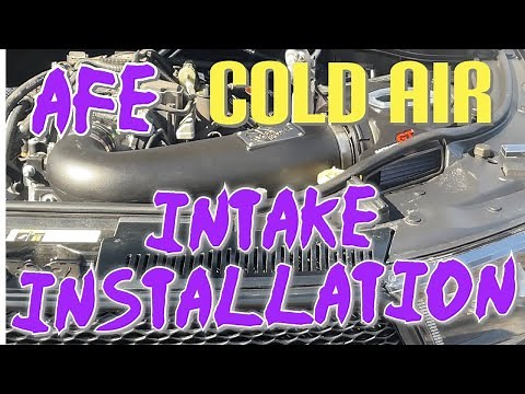 DURANGO RT AFE COLD AIR INTAKE INSTALLATION