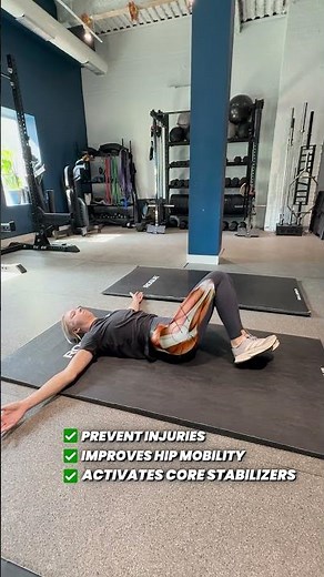 Supine Hip Rotation Tutorial – Strengthen Hips & Lower Back at ReSport Chicago 🩺