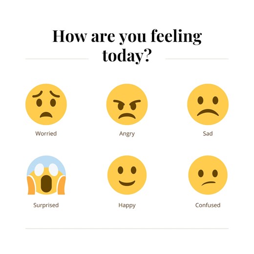 How Am I Feeling Chart| Emoji Feelings Chart and Flashcards| Emotions Chart for Kids - Etsy