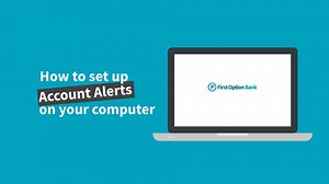 How to set up account alerts