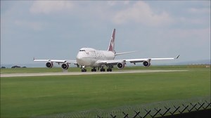 26K views · 663 reactions | CF6 ENGINE POWER! - Who misses the Virgin Atlantic 747s? Here is G-VROM departing Manchester's Runway 23L back in August 2019. As Manchester now has it's second runway back in Operation, stay tuned for an exciting stream ahead, brought to you by the SDTV team. ✈️ - Please kindly excuse the shoddy camera work, this was filmed handheld :) | SDTV Spotter Dedicated TV | Facebook