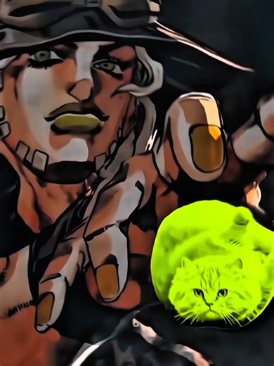 idk filler edit || spinning flying cat x jojo || gyro edit #gyro #jojo #cat #edit #fyp