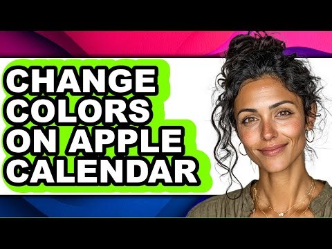 How to Change Colors on Apple Calendar - Step by Step