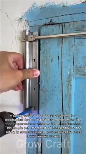 Spring Loaded Closer #shortsfeed