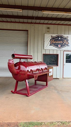 7.5K views · 177 reactions | Custom 250 Aggie theme and patina! #hellforstout #unapologeticallyoverbuilt #offsetsmoker #handmadeintexas #pitbuilder #texasbbq #smallbusiness #smalldetails #250gallonsmoker #custompitbuilder | Heirloom Pits | Facebook