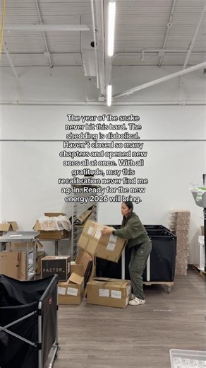 year of the snake never hit this hard 🐍 #shedding #yearofthesnake