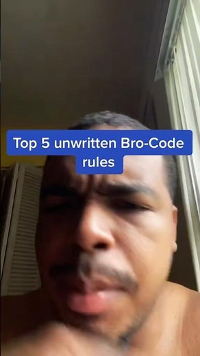Unwritten Bro Code Rules #funny#dating#brocode