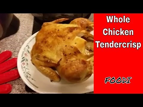 Ninja Foodi Whole Chicken Pressure and Tender Crisp