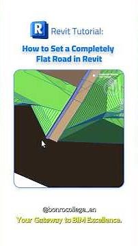 Set a Completely Flat Road in Revit 2026 | Complete Guide