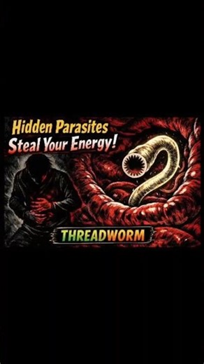 How to g get rid of parasites: 3 Threadworm #parasitecleanse #threadworm #naturalremedy