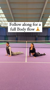 34K views · 1.1K reactions | Full body flow & stretch challenge ✅ Couple of tricky transitions towards the end, save, try & let us know if you managed it and what you think !!  @davidlloydclubs #fullbodyworkout #fullbodyflow #mobilitychallenge #mobilityflow #mobilityworkout #fullbodymobility #yogaforathletes #tennisyoga #yogaforeveryone | Emily Mouu | Facebook