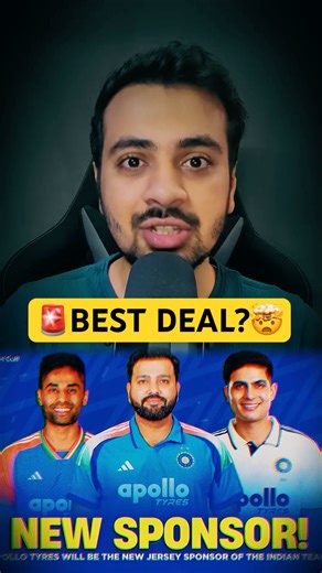 🚨Team India NEW Sponsor🤯Apollo Tyers Jersey Sponsor 579 Crores🤯IND vs PAK Highlights Asia Cup 2025