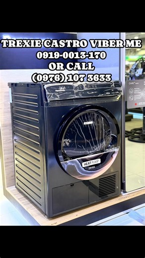 🟧 PANASONIC FRONTLOAD WASHING MACHINE INVERTER WASHER AND PANASONIC DRYER / PANASONIC FRONT LOAD 🟧 📍WASHER 80% DRY NA-16JF1WPH 8KG - 26,600 NA-V90FA1BPH 9KG - 33,300 NA-V95FC1WPH 9.5 - 35,900 NA-VA10FA1BPH 10.0 - 37,700 NA-V115FW1BPH 11.5KG - 41,200 📍WASHER DRYER 100% DRY NA-S956FC1WP 9.5 - 41,100 NA-S056FR1BP 10.5 - 42,500 NA-S157FW1BP 11.5KG - 45,300 📍DRYER NA-E80JAIWPH 8.0 - 21,300 NHEH05JD2BP 10.5 - 45,600 MAX AIRDRY HEATPUMP INVERTER TUMBLE DRYER NH XE21RIBPH 10.5kg - 46,400 PRICE MAY 