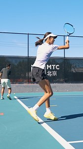 Throw your racket to improve your forehand 😉 #tennis #tennistips #forehand #coachmouratoglou | Patrick Mouratoglou