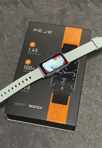 Conheça a PEJE BAND 1! Tela de 1,45 TFT HD, 100 modos esportivos, monitoramento de passos, calorias e sono, notificações de aplicativos, resistente à água e muito mais! Link na bio! #setup #technology #setupgaming #techtok #peje