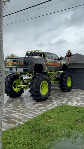 Sallie-Grace懶 on Instagram: "Will the megatruck save us from the hurricane? . . . #megatruck #x #mudtruck #offroad #mudding #chevy #mud #monstertruck #offroading #truck #liftedtrucks #trucksofinstagram #ford #lifted #trucks #trucksgonewild #truckporn #mudlife #diesel #florida #trucklife #bigshocks #mudbog #atv #dodge #bogtruck #wtf #gravedigger #utv #gmc"