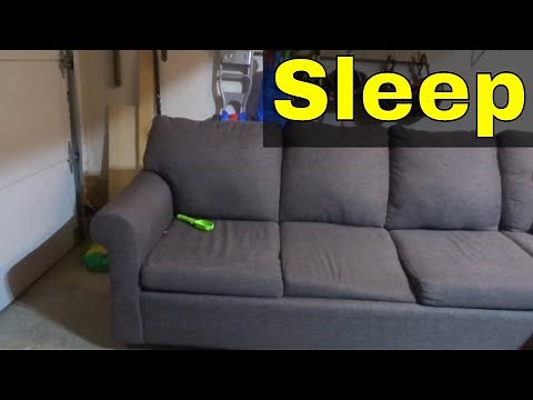 How To Sleep On A Couch Comfortably-Easy Tutorial For Getting A Better Sleep