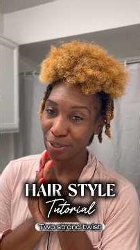 Two Strand Twist Tutorial