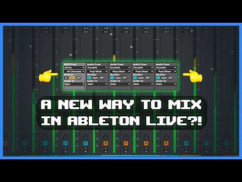How to Mix with Parallel Buses in Ableton Live