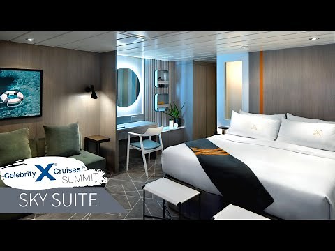 Celebrity Summit | Sky Suite Full Walkthrough Tour & Review 4K