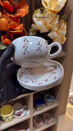 Luxury Coffee Mug Set with ☕✨ Elegant Kitchen & Tea Corner Decor #kitchenware #kitchen