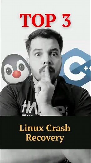 Fix ANY Linux Crash with 3 Commands! 🐧 #cybersecurity #ethicalhacking #hackervlog #viral #infosec