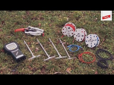 Anleitung Messen des spezifischen Erdwiderstandes mit GEOHM C