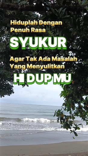 jalani hidup apa adanya #dakwah #quotes