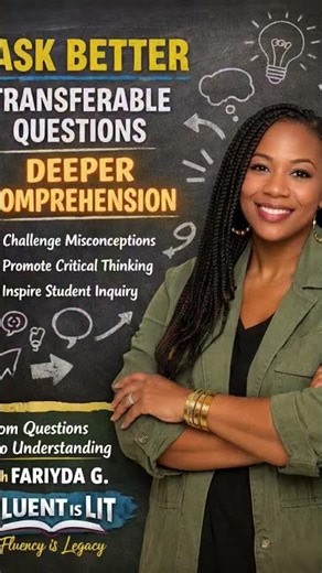 🔥 Transferable Thinking & Critical Questions that Unlock Comprehension 🔥#fypシ #lit #parents #read