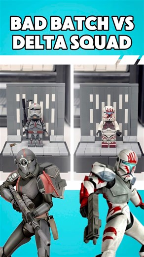 Which Clone Commando are you taking as your sniper? Crosshair or Sev! #lego #starwars #legostarwsts