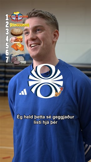 Haukur Þrastar blindraðar íslenskum mat! Þristur og slátur❓❓❓ | RÚV Íþróttir