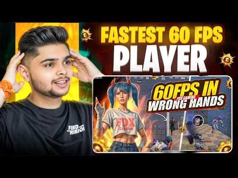 Fastest 60 FPS Player 🔥FDX GAMING BGMI Best 1v4 Clutches Aggressive in Conqueror | Bixi OP