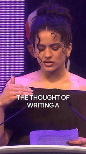 Check out a snippet of ROSALÍA’s acceptance speech for The Ivors.— The speech is 7 minutes long, and the award show only released 50 seconds of it.