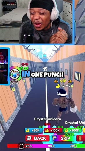 Is This ROBOLOX Game RIGGED? One Punch Man Transformation! .. 🤯 #shorts