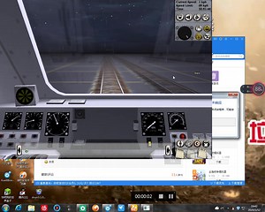 模拟火车2004 演示动车追尾事故