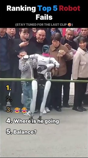 Ranking Top 5 Robot Fails