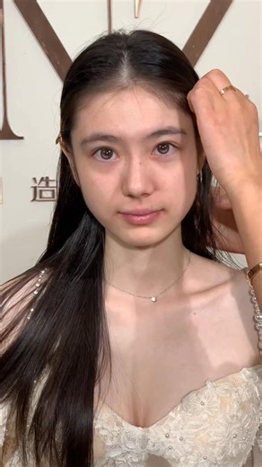 Mina Studio on Instagram: "A soft glow makeup look that focuses on smooth, radiant skin, subtle eye definition, and naturally glossy lips. Clean, balanced, and refined — perfect for close-up shots and everyday elegance"