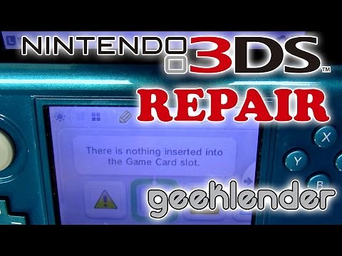 Nintendo 3DS Game Card Slot Repair - Brad Tratzinski