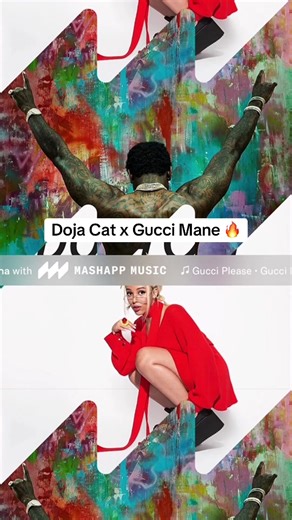 Doja Cat x Gucci Mane 🔥 #MashApp #mashup #remix #dojacat #guccimane