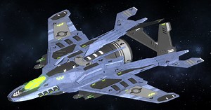 Spaceship Enkur Fighter | 3D Space | Unity Asset Store