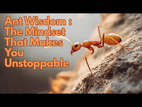Ant Wisdom - The Mindset That Makes You Unstoppable | Motivational Video