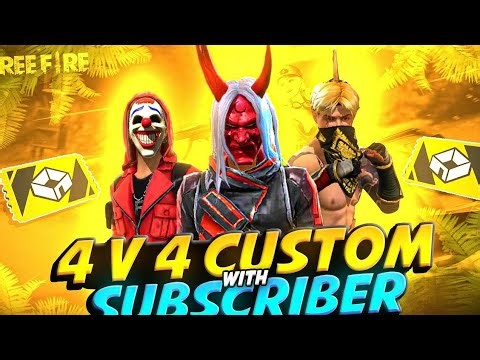 FREE FIRE GIVEAWAY CUSTOMS 😎 REDDEM CODE + GUILD TEST + RANK PUSH 💥🚀 #freefirelive