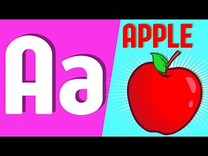 A For Apple - Phonics Song for Kids | Nursery Rhymes - Videos For Kids
