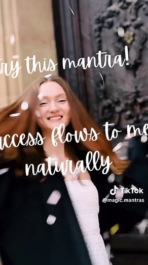 Here’s your mantra for success! Follow magic, mantras for magic in every day life✌️❤️#Teamwork #VibeTribe #ManifestationMagic #RoadTo10K #SpeakItIntoExistence #PowerOfWords #LawOfAttraction #positivity #VoiceActivatedUniverse