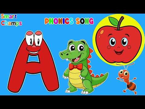 ABC Song Mashup for Preschoolers 🚀 | Fun Learning & Phonics Practice 🎵 |Smart Champs
