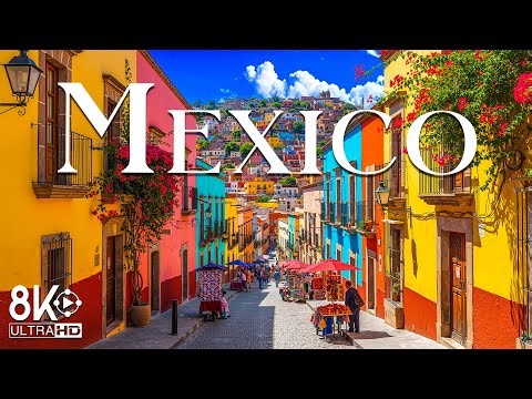 Wonders of Mexico | Ancient Pyramids, Vibrant Cities & Tropical Ocean Shores | 8K UHD Travel Video